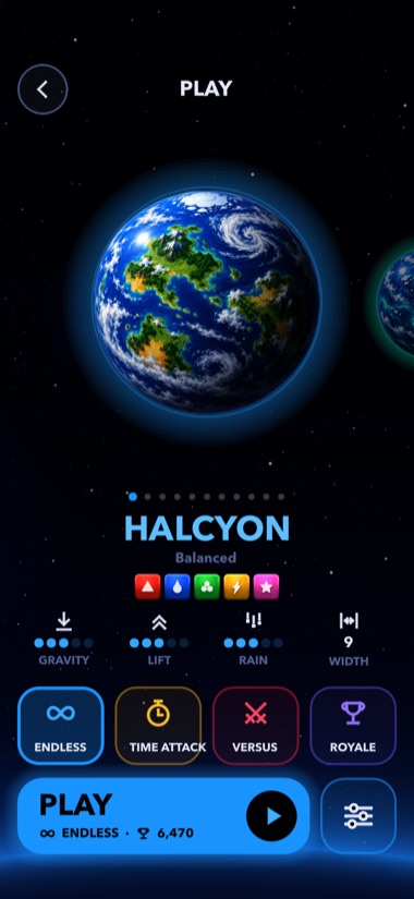 Choosing a world: Halcyon and its ratings